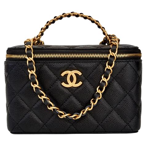 chanel vanity case bag replica|Chanel vanity case 2022.